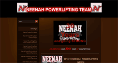 Desktop Screenshot of neenahpowerlifting.com